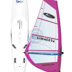 Pink Windsurfing Sail