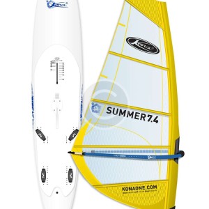 Yellow Windsurfing Sail