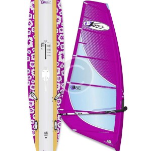 Purple Windsurfing Board