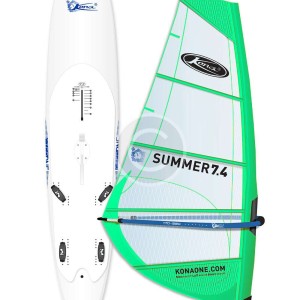 Green Windsurfing Sail